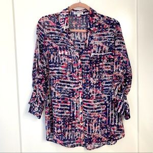 Express Long sleeve button down shirt 👚